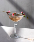 جام مارتینی شیشهای پاشاباغچه مدل جوی کد 440310 – ست ۴ عددی با طراحی شفاف و پایهدار مناسب سرو نوشیدنی و دسر