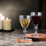 گیلاس شیشهای پاشاباغچه مدل دیاموند مناسب سرو نوشیدنیهای سرد