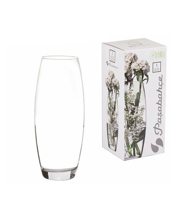 گلدان شفاف پاشاباغچه مدل خمرهای کد 43966