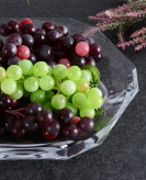 پیشدستی شیشهای گرد پاشاباغچه سری گریس ست ۶ عددی