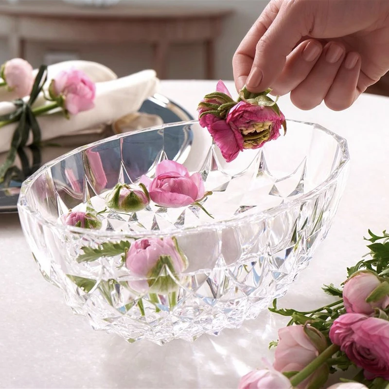 شکلات‌خوری شیشه‌ای پاشاباغچه مدل Lavinia مناسب سرو شکلات و شیرینی
