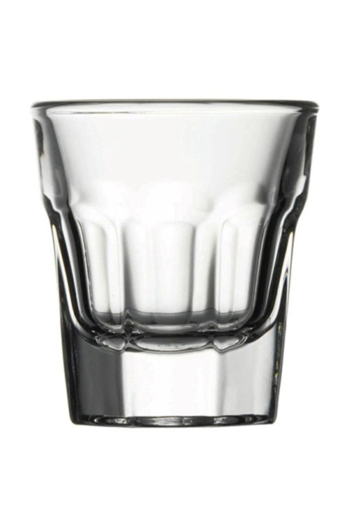 شات شیشهای پاشاباغچه مدل کازابلانکا برای پذیرایی نوشیدنیهای خنک و داغ