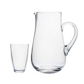 پارچ و 6 لیوان شیشهای پاشاباغچه مدل آکوا با طراحی مدرن و کاربردی