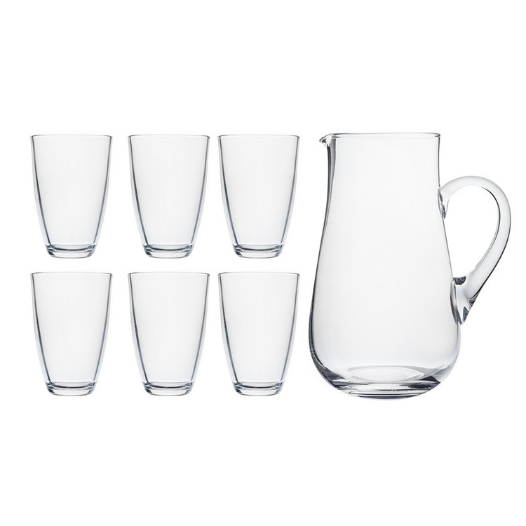 ست کامل پارچ و لیوان پاشاباغچه مدل آکوا – مناسب آب، آبمیوه و دمنوش