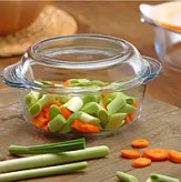 ظرف شیشهای پاشاباغچه سری BORCAM کد 59023 مقاوم و شفاف برای پخت و سرو غذا