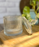 قندان Deli Glass از شیشه مقاوم و با کیفیت بالا، شیک و کاربردی برای آشپزخانه و میز پذیرایی