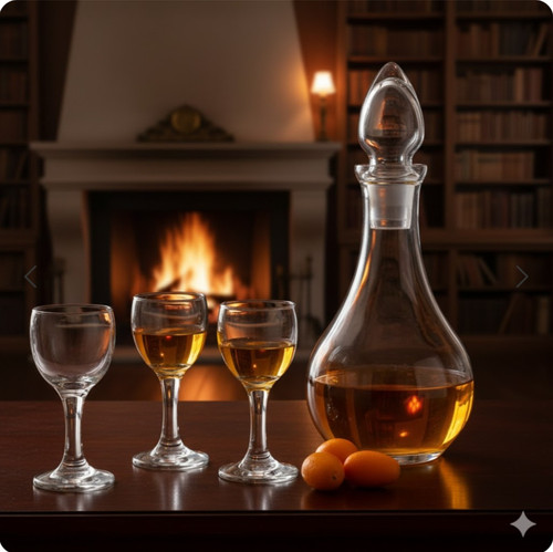 1. ست ۷ پارچه تنگ و شات پاشاباغچه مدل BEYKOZ با شیشه شفاف و طراحی شیک