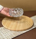 3. زیرسیگاری شفاف Deli Glass مناسب منزل و کافه