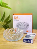 2. زیرسیگاری گرد Deli Glass مقاوم و قابل شستشو