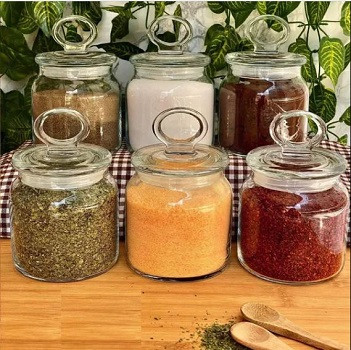 5. بانکه دربدار پاشاباغچه مدل Kitchen Slim برای نگهداری مواد غذایی خشک