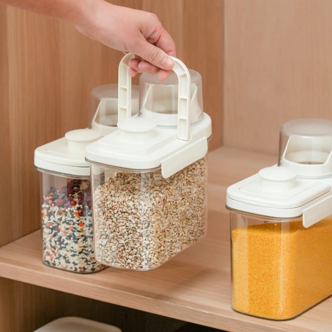 2. بانکه FRESH BOX با درب محکم ضد ورود هوا و رطوبت، سبک و کاربردی