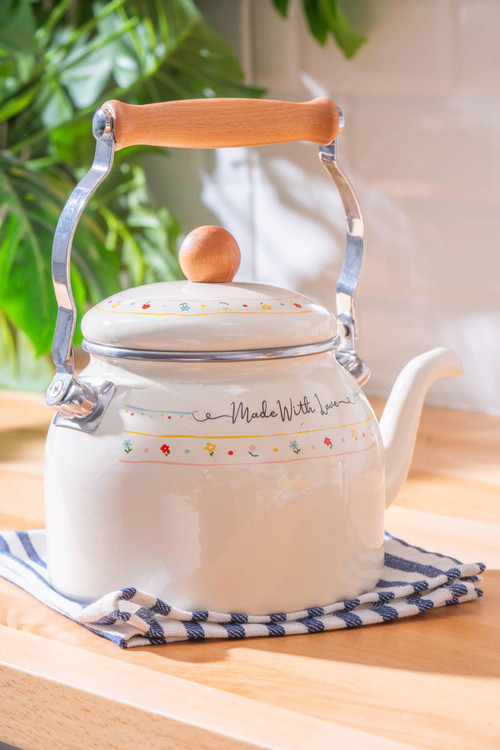 کتری ۲.۵ لیتری لعابی آجار اصل ترکیه