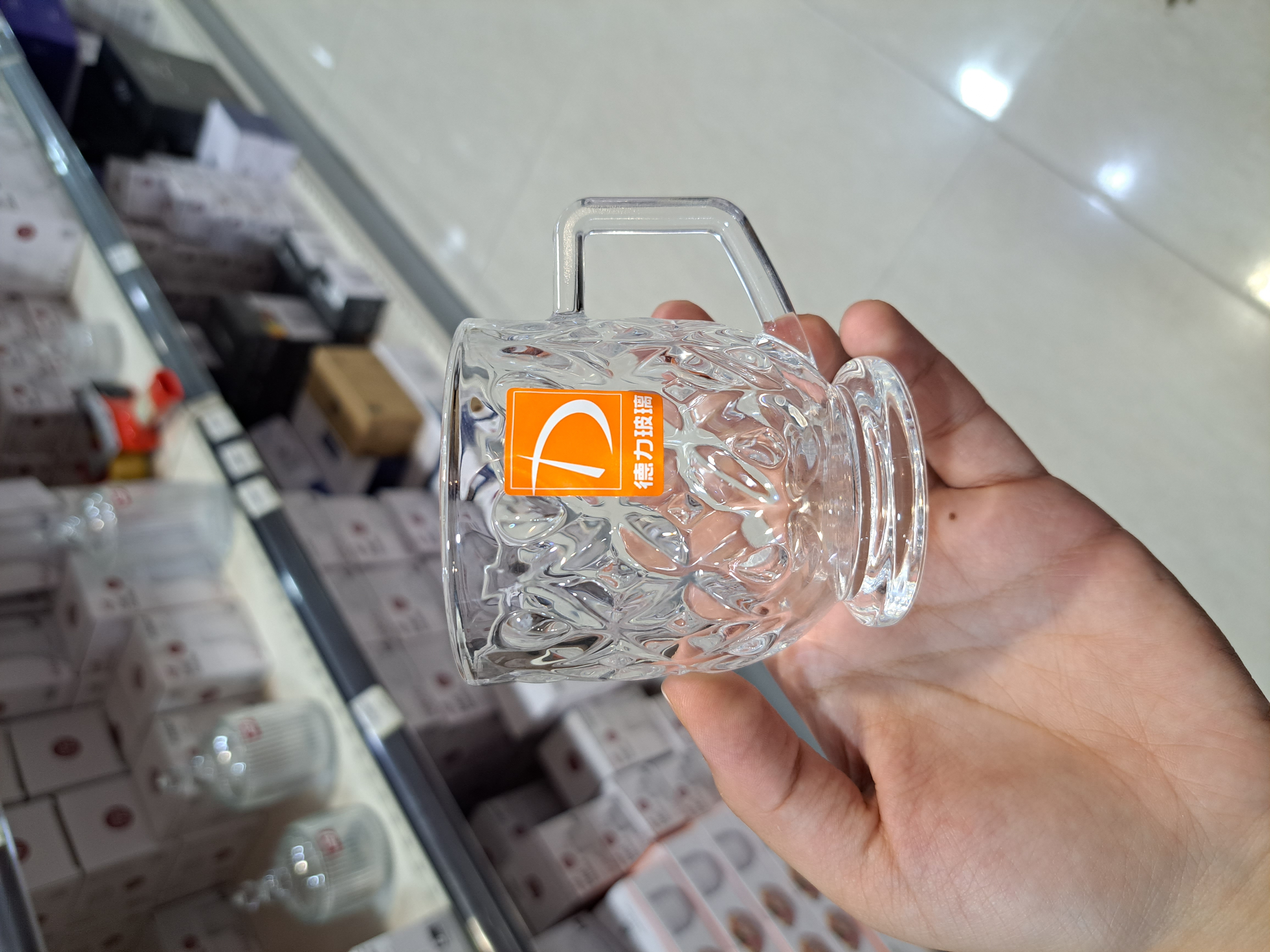 استکان پایه کوتاه دلی گلس