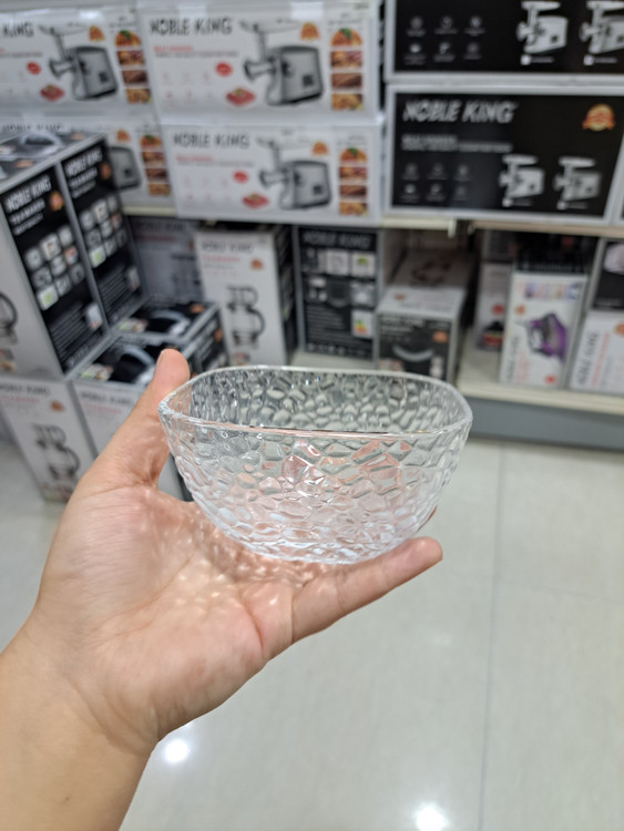 ست ۶ عددی پیاله مربع یخی Deli Glass