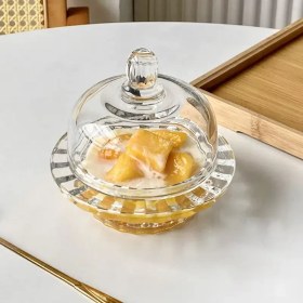 ظرف سرو شیشه‌ای Deli Glass مناسب عسل و مربا