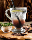 ماگ شیشهای دستهدار مدل Duan Yuan