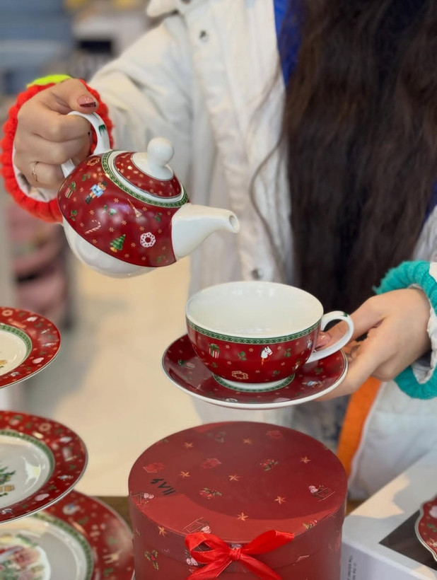 ست چایخوری کریسمسی شیک مدل KIT-1186