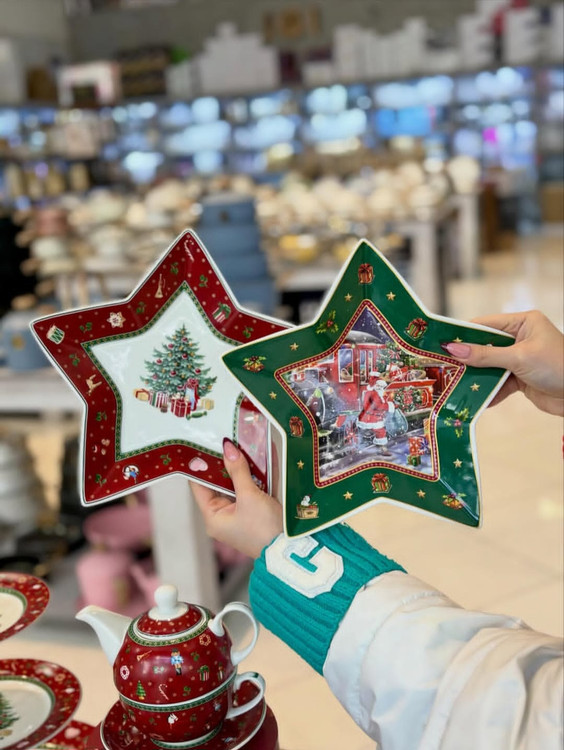 دیس ستارهای مناسب پذیرایی کریسمس