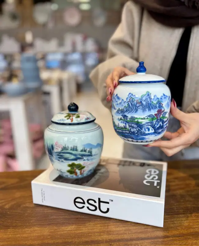 ظرف نگهدارنده چینی بون چاینا طرح لوکس