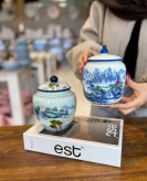 ظرف نگهدارنده چینی بون چاینا طرح لوکس