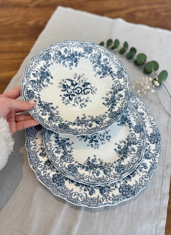 بشقاب پلوخوری پرسلن BYFOMA با طراحی مدرن