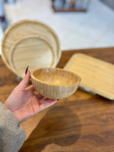 کاسه کوچک بامبو وارداتی