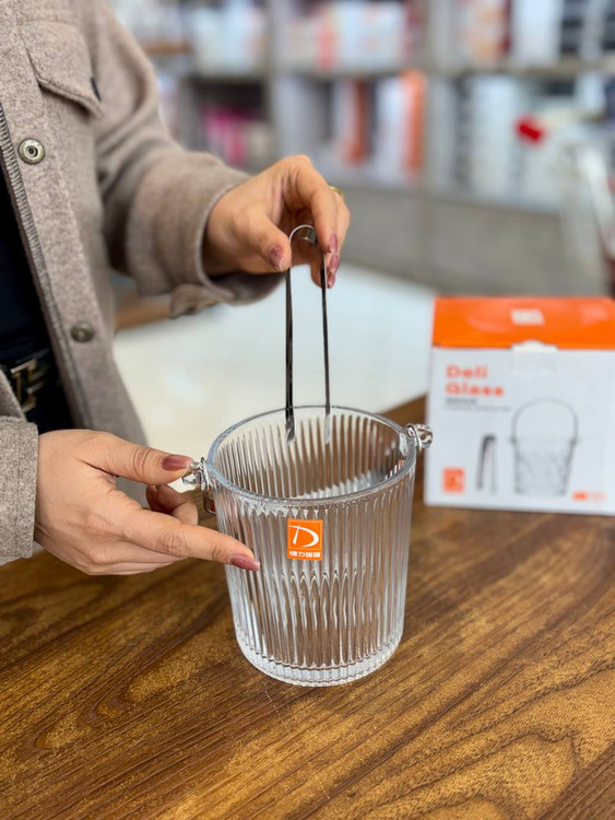 یخدان شیاردار مناسب سرو نوشیدنی و دسر