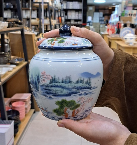 جار کاپ تکی بون چاینا وارداتی با لعاب براق