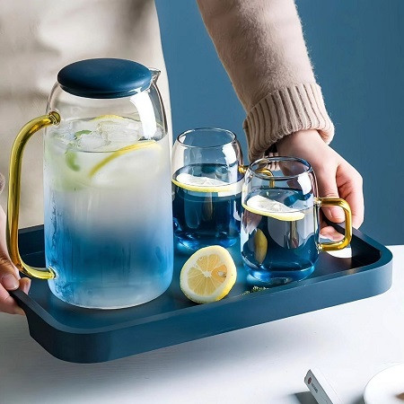 لیوان پیرکس رنگی مناسب چای و قهوه