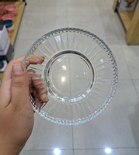نعلبکی بلور پاشاباغچه مدل Elysia کد 54771