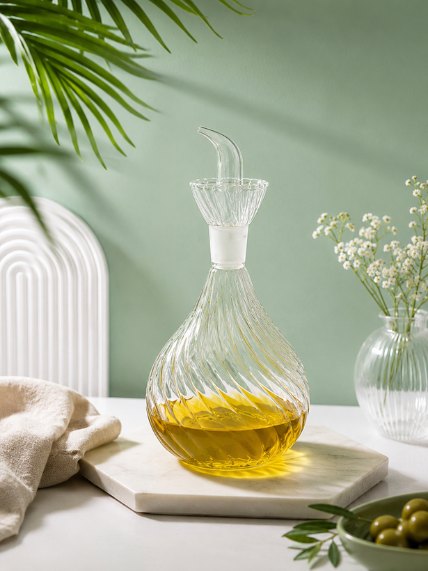 بطری روغن بلور کریستالین وارداتی